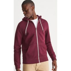 Bluza z bawełny organicznej - Bordowy. Czerwone bluzy bez kaptura damskie Reserved, bez wzorów, z bawełny, bez ramiączek, bez kaptura. Za 49.99 zł.