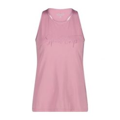 Damski tank top CMP. Czerwone topy damskie CMP, xl, bez wzorów, bez kołnierzyka. Za 212.50 zł.