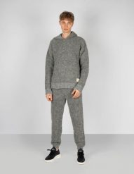 Takeshy Kurosawa Spodnie "Boucle" | 83056 | Con Laccio | Mężczyzna | Szary. Szare spodnie materiałowe męskie Takeshy Kurosawa, bez wzorów, z dzianiny. W wyprzedaży za 349.00 zł.