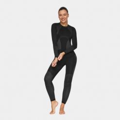 Bielizna termoaktywna turystyczna damska Alpinus Active Base Layer Set. Czarna bielizna termoaktywna damska Alpinus, l, bez wzorów. Za 249.00 zł.