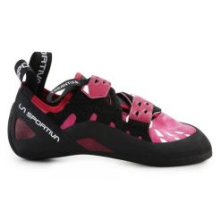 Buty do wspinaczki La Sportiva Tarantula 40T502502 czarne. Czarne buty sportowe na co dzień damskie bez wzorów, z gumy, wspinaczkowe. Za 640.44 zł.