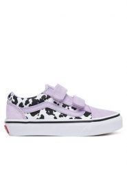 Vans Tenisówki Old Skool V VN000CYDGRG1 Fioletowy jasny. Fioletowe buty sportowe dziewczęce Vans, bez wzorów, ze skóry, bez zapięcia. Za 259.99 zł.