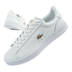 Buty sportowe damskie Lacoste Carnaby Set 224 1 SFA trampki. Białe trampki i tenisówki damskie Lacoste, bez wzorów, ze skóry. Za 459.00 zł.