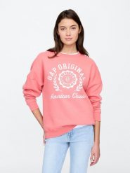 GAP Bluza w kolorze pomarańczowym rozmiar: S. Pomarańczowe bluzy bez kaptura damskie GAP, s. Za 118.56 zł.