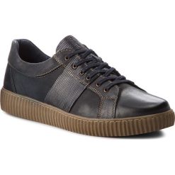 Półbuty LASOCKI WI23-ARSA-01BIG. Czarne półbuty damskie Lasocki, bez wzorów, ze skóry, bez obcasa. Za 149.99 zł.