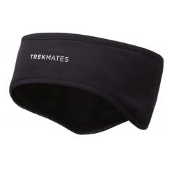 Trekmates - Wiatroszczelna Oddychająca Opaska na Głowę Softshell. Czarne kurtki do biegania damskie TREKMATES, l, bez wzorów, z gore-texu. Za 113.65 zł.