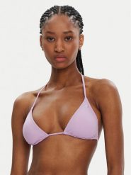 Guess Góra od bikini E4GJ00 LY00K Fioletowy Regular Fit. Fioletowe bikini damskie Guess, z aplikacjami. Za 119.99 zł.