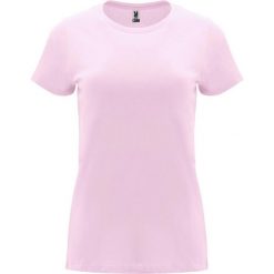Damska Koszulka Z Krótkim Rękawem Capri. Czerwone bluzki damskie ROLY, xl, bez wzorów, sportowe, bez kołnierzyka, bez ramiączek. Za 31.99 zł.