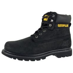 Buty do chodzenia męskie Caterpillar Colorado. Czarne buty trekkingowe męskie CATerpillar, na zimę, z gumy, za kostkę, bez zapięcia, trekkingowe. Za 590.00 zł.