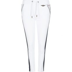 Spodnie dresowe Aeronautica Militare. Białe spodnie dresowe damskie AERONAUTICA MILITARE, bez wzorów, z bawełny. Za 249.00 zł.