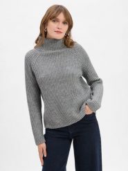 Drykorn Sweter z zawartością wełny i alpaki - Arwen Kobiety Sztuczne włókno szary, XS. Szare swetry klasyczne damskie Drykorn, xs, z materiału, bez kołnierzyka. Za 549.95 zł.