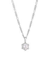 KUZZOI Męski wisiorek z cyrkoniami ze srebra próby 925 Biżuteria męska 1 ct Męskie. Biała biżuteria dla mężczyzn KUZZOI, z cyrkonią, srebrne. Za 158.99 zł.