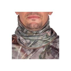 Komin myśliwski ACTIKAM CAMO. Brązowe szaliki i kominy damskie SOLOGNAC, bez wzorów, z materiału. Za 29.99 zł.
