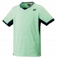 Koszulka tenisowa Yonex RG Crew Neck Shirt. Zielone t-shirty sportowe męskie YONEX, l, z materiału, bez ramiączek, tenisowe. Za 439.99 zł.