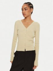 Calvin Klein Jeans Kardigan J20J224239 Zielony Regular Fit. Zielone kardigany damskie Calvin Klein Jeans, l, bez wzorów, z bawełny. Za 249.99 zł.