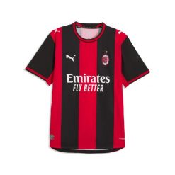 Męska autentyczna koszulka domowa AC Milan 26/27 PUMA. Czarne t-shirty sportowe męskie Puma, m, z materiału, bez ramiączek, do piłki nożnej. Za 649.00 zł.