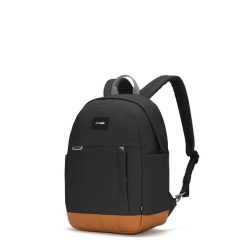 Plecak na laptopa Pacsafe Go 15 L Backpack - jet black. Czarne plecaki damskie Pacsafe, bez wzorów. Za 392.99 zł.