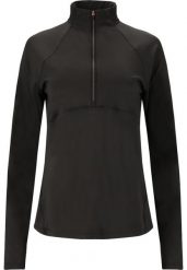 Bluza midlayer damska Endurance Lucile. Czarne bluzy bez kaptura damskie Endurance, z elastanu. Za 179.99 zł.