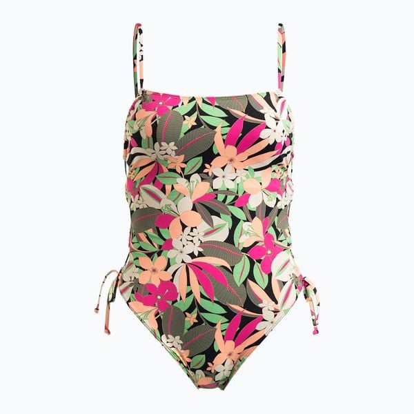Strój kąpielowy jednoczęściowy damski ROXY Printed Beach Classics Lace UP. Brązowe stroje jednoczęściowe damskie Roxy, s, bez wzorów. Za 269.99 zł.