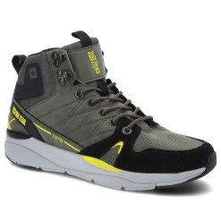 Zielone Trekkingi Męskie Big Star Sportowe Obuwie. Zielone buty sportowe na co dzień męskie Big Star, ze skóry, bez zapięcia, trekkingowe. Za 180.00 zł.