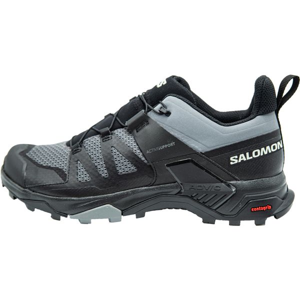Buty trekkingowe męskie Salomon X Ultra 4. Czarne buty trekkingowe męskie Salomon, z materiału, bez zapięcia, trekkingowe. Za 641.00 zł.