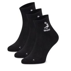 Skarpety krótkie SHAQ. Czarne skarpetki damskie Shaq, bez wzorów. Za 44.99 zł.