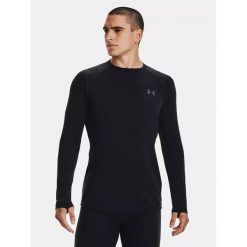Koszulka termoaktywna męska UNDER ARMOUR Base 2.0 1343244 z długim rękawem. Czarne bielizna termoaktywna męska Under Armour, m. Za 218.99 zł.