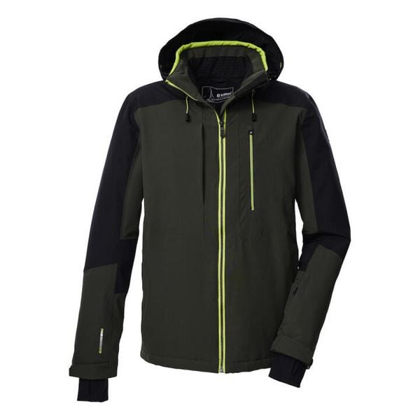 Kurtka narciarska Killtec KSW 45. Brązowe kurtki męskie KILLTEC, m, bez wzorów, bez kaptura, narciarskie. W wyprzedaży za 765.00 zł.