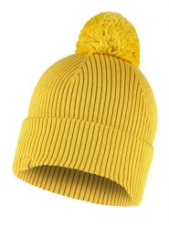 Buff Czapka "Tim" w kolorze żółtym rozmiar: onesize. Żółte czapki zimowe damskie Buff, z wełny. Za 128.95 zł.