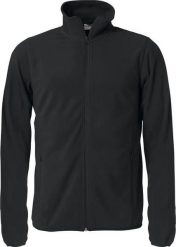Clique Basic Micro Fleece Kurtka męska z antipilling microfleece – black. Czarne kurtki męskie CLIQUE, m, bez wzorów, bez kaptura. Za 163.08 zł.