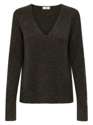 JDY Sweter "Elanora" w kolorze brązowym rozmiar: S. Brązowe swetry klasyczne damskie JDY, s, bez kołnierzyka. Za 70.74 zł.