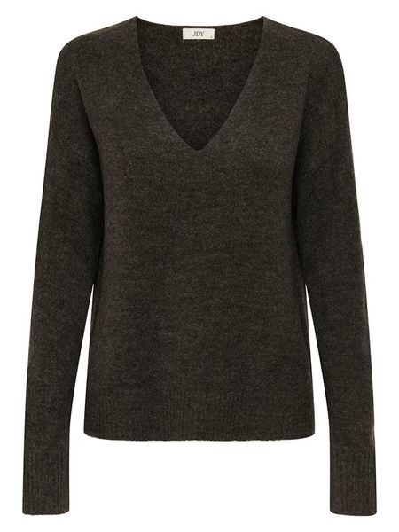 JDY Sweter "Elanora" w kolorze brązowym rozmiar: L. Brązowe swetry klasyczne damskie JDY, l, bez kołnierzyka. Za 62.03 zł.