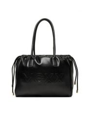 MEXX Torebka C-MEXX-S-004-08 Czarny. Czarne torebki klasyczne damskie Mexx, bez wzorów, z materiału, bez dodatków. Za 189.99 zł.