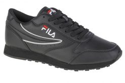 Buty sportowe Sneakersy damskie, Fila Orbit Low Wmn. Czarne buty sportowe na co dzień damskie Fila, bez wzorów, z materiału, trekkingowe. Za 179.00 zł.