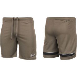 Spodenki męskie treningowe Nike Academy 21. Zielone szorty męskie Nike, bez kołnierzyka. Za 119.75 zł.