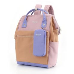 Plecak damski Himawari 1027 pomarańczowy. Brązowe plecaki damskie Peterson, bez wzorów, biznesowe. Za 149.99 zł.