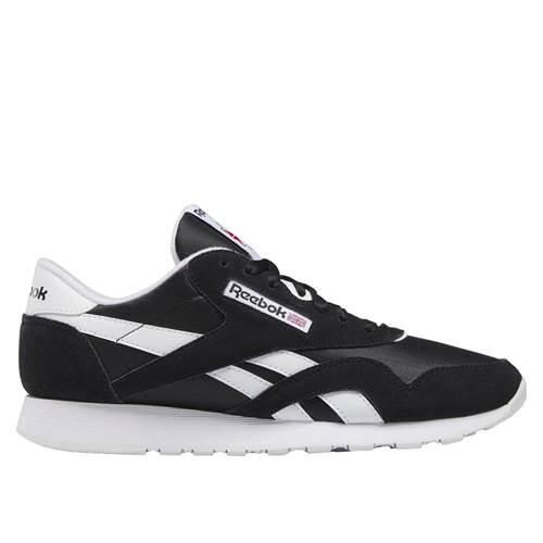 Buty do chodzenia męskie Reebok CL Nylon. Czarne buty sportowe na co dzień męskie Reebok, z gumy, bez zapięcia, na fitness i siłownię. Za 299.00 zł.
