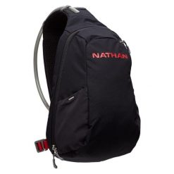 Plecak Nathan Run Sling 8 L. Czarne plecaki damskie NATHAN, bez wzorów, sportowe. Za 504.00 zł.