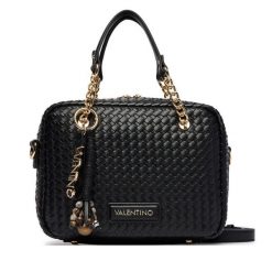 Torebka Valentino. Czarne torebki klasyczne damskie Valentino, bez wzorów, bez dodatków. Za 719.99 zł.