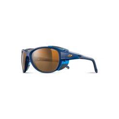 Okulary Julbo Explorer 2.0 - Reactiv Polarized 2-4. Niebieskie okulary przeciwsłoneczne męskie JULBO, z materiału. Za 678.99 zł.