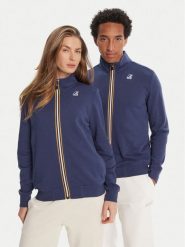 K-Way Bluza Augur K41225W Granatowy Regular Fit. Niebieskie bluzy bez kaptura męskie k-way, m, z bawełny. Za 349.99 zł.