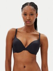 Hunkemöller Biustonosz push-up Smooth 206746 Czarny. Czarne biustonosze Hunkemöller, bez wzorów, z syntetyku. W wyprzedaży za 109.99 zł.