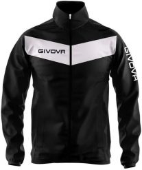 Kurtka sportowa Givova Rain Nero-Bianco czarna 2XL. Białe kurtki treningowe męskie 318, s, bez wzorów, z materiału, na fitness i siłownię. Za 171.99 zł.