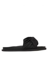 Inuikii Klapki Fjord Flower 1004.003.0122 Czarny. Czarne klapki damskie Inuikii, bez wzorów, z materiału, bez obcasa. Za 979.99 zł.