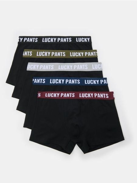 Bawełniane bokserki 5 pack - czarny. Czarne bokserki męskie Sinsay, bez wzorów, z bawełny. Za 49.99 zł.