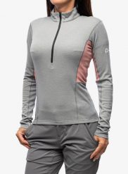 Bluza damska Berghaus MTN Guide LS HZ. Szare bluzy z kapturem damskie Berghaus, xs, z materiału. Za 263.99 zł.