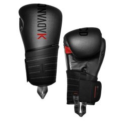 Rękawice bokserskie Outshock. Czarne bokserki męskie OUTSHOCK, bez wzorów, z poliesteru. Za 119.99 zł.