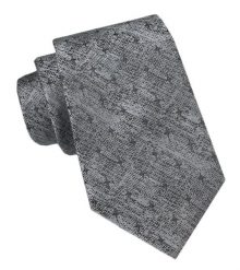 Krawat Męski - Alties - Stalowy Melanż. Szare krawaty i muchy męskie Alties, bez wzorów, z tkaniny, eleganckie. Za 49.00 zł.