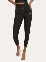 Anaissa Legginsy funkcyjne w kolorze czarnym rozmiar: M. Czarne legginsy damskie Anaissa, m, bez wzorów. Za 105.14 zł.