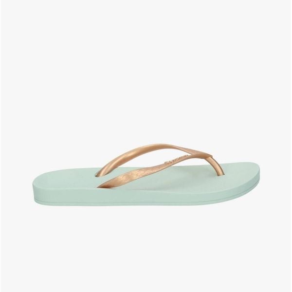 Japonki plażowe damskie Ipanema Anat Tan. Czerwone klapki damskie Ipanema, bez wzorów, bez obcasa. Za 79.00 zł.
